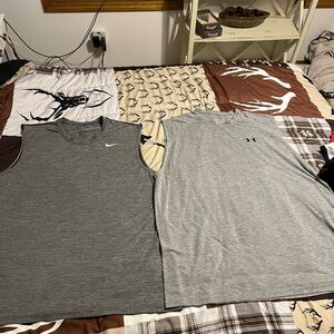 (2) BUNDLE MENS  NIKE & UNDER ARMOUR SIZE XXL